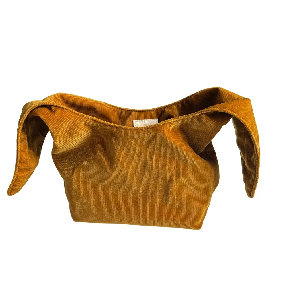 Merit The Signature Pinwale Top Knot Corduroy Makeup Bag Hobo Mini Minimalist